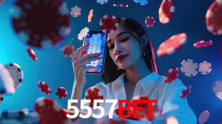 Interface do App 5557bet